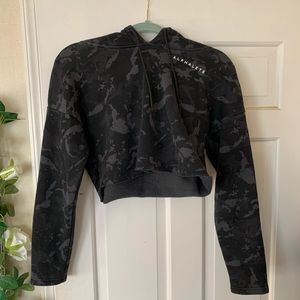 Alphalete Cropped Camo Hoodie